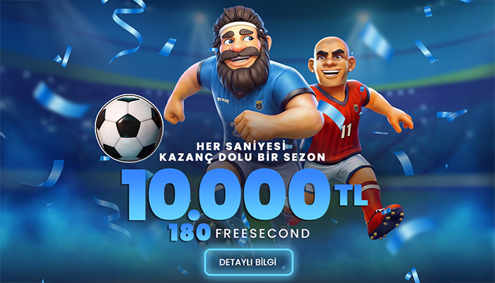 BirCasino 10.000 TL’ye Kadar Spor Bonusu + 180 Free Second